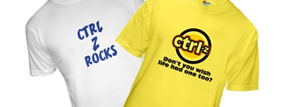 Ctrl-Z shirts